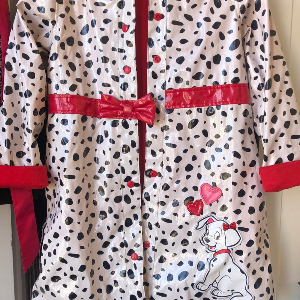 Dalmatian rain coat